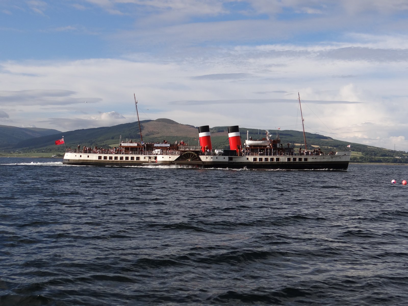 Tighnabruaich Pier & the last paddle steamer